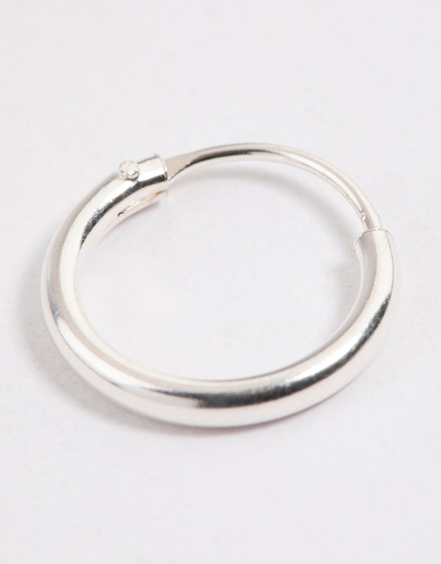 Lovisa - Sterling Silver Mini Polished Hoop Earrings
