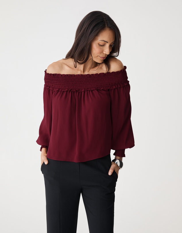 Forcast - Lilly Off Shoulder Top