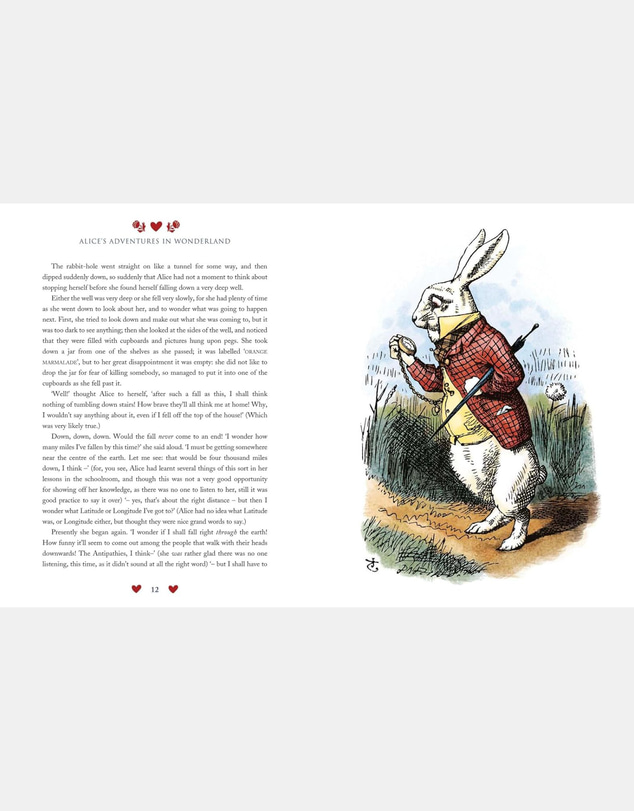 Brumby Sunstate - Alice's Adventures in Wonderland and Through the Looking Glass (Arcturus Deluxe Children's Classics)