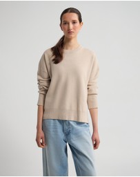 Oxford - Lexie Cotton Crew Neck Knit