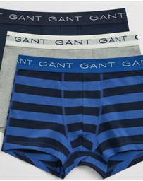 Gant - 3-Pack Striped Trunks