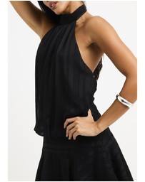 Alice In The Eve - Naomi High Neck Mini Dress
