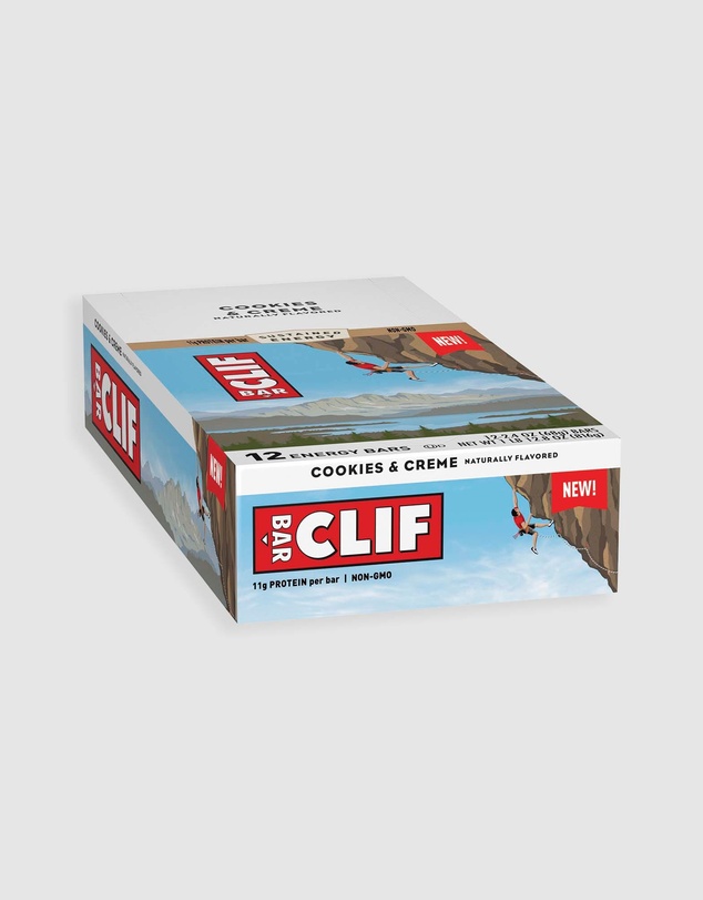 CLIF - Cookies & Creme Energy Bar - 12x68g