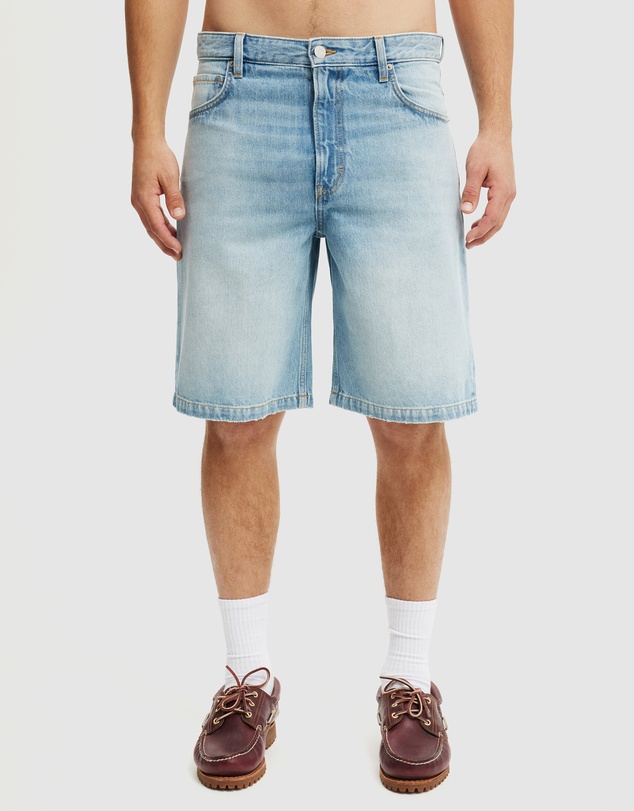 Cotton On - Baggy Denim Shorts