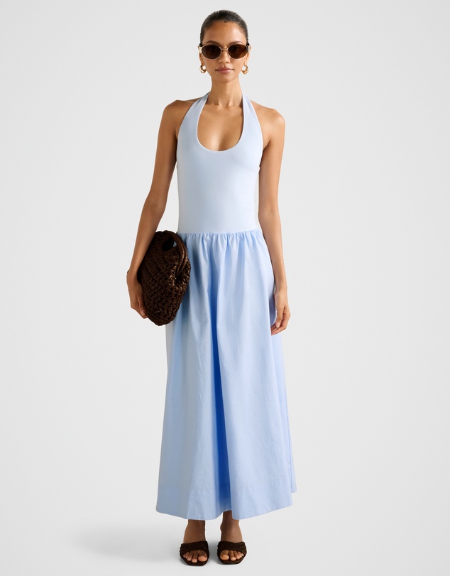 Forever New Petite - Margot Petite 2 in 1 Halter Neck Midi Dress
