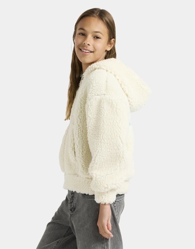 Roxy - Girls 4 to 16 Back to Full Fleece Jacket