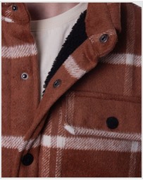 Fallen Footwear - Mens Lamb Jacket Brown