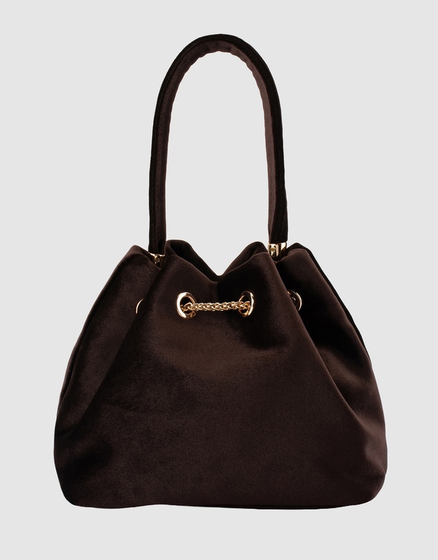 Olga Berg - Margie Velvet Pouch