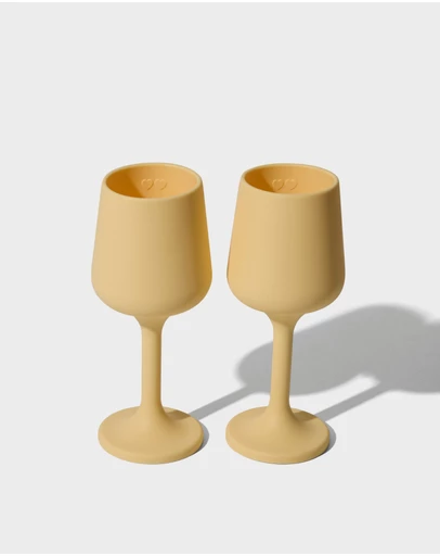 STYLD. - Sweetheart Stemmed Goblet Set (2 pcs)