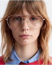 & Other Stories - Slim Aviator-Frame Sunglasses