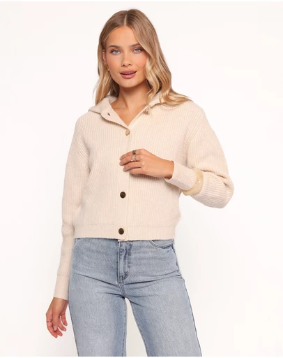 Petal & Pup - Anais Knitted Jacket - Ecru