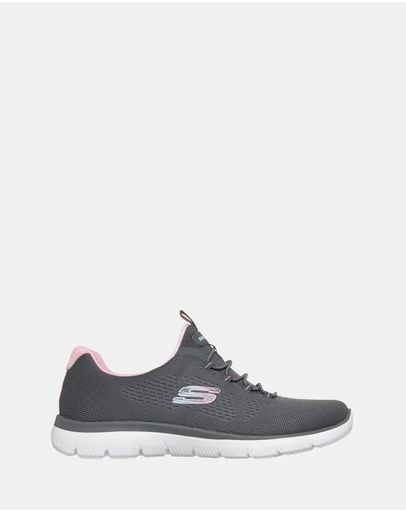 Charcoal & Pink
