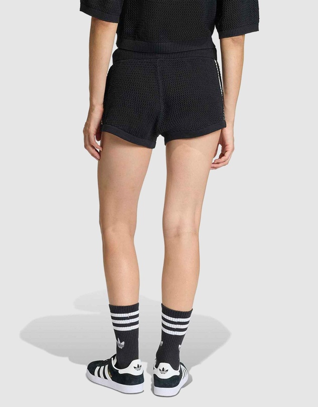adidas Originals - Knitted Crochet Shorts