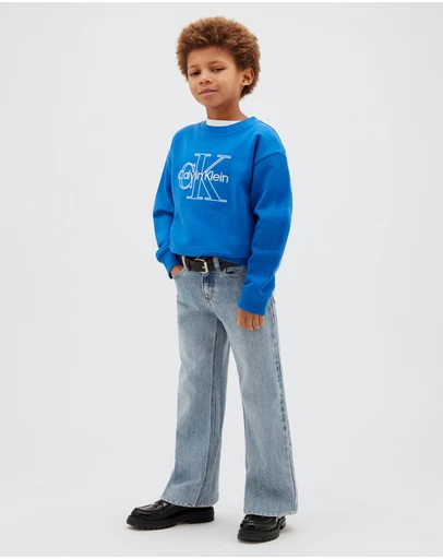 Calvin Klein Jeans - Boys Monologo Terry Sweatshirt