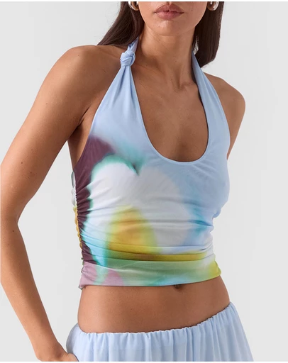 SOVERE - Zinnia Mesh Top