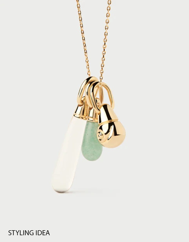 PDPAOLA - Rock Crystal Large Drop Pendant