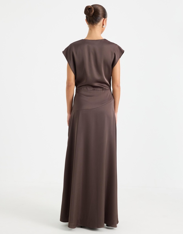Calli - Sammy Wrap Maxi Dress