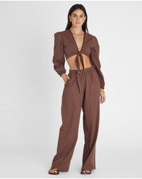 Heaven Australia - Garnet Relaxed Wide Leg Pant
