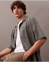 Calvin Klein - Cotton Gauze Relaxed Button-Down Shirt
