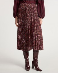 Marcs - Our Lips Are Sealed Pleat Skirt
