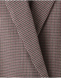 M.N.G - Double-Breasted Micro-Houndstooth Jacket