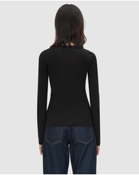 C&M CAMILLA AND MARC - Bonnie LS Fitted Graphic Tee