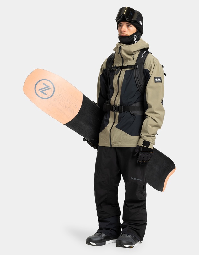 Quiksilver - Mens Ultralight Stretch 20K Snow Jacket