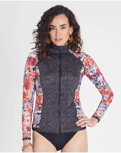 Aqua Blu Australia - Gardenia Hayley Rash Guard