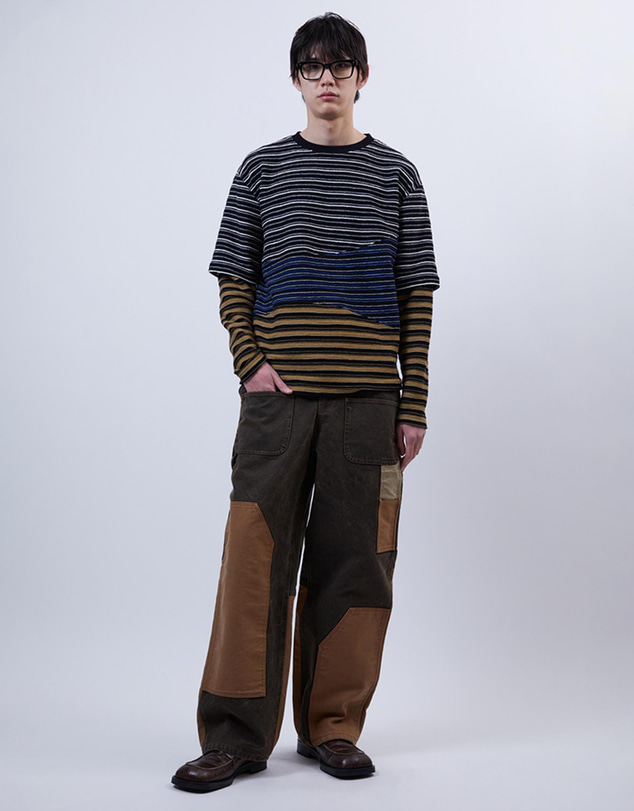Andersson Bell - Stripe Layered Sweatshirts