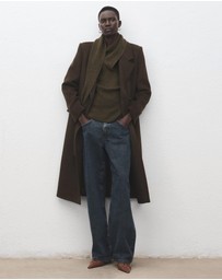 M.N.G - Double-Breasted Wool Coat
