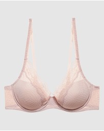 Natori - Beyond Wired Convertible-to-Racerback Lightly-Padded Lace Bra