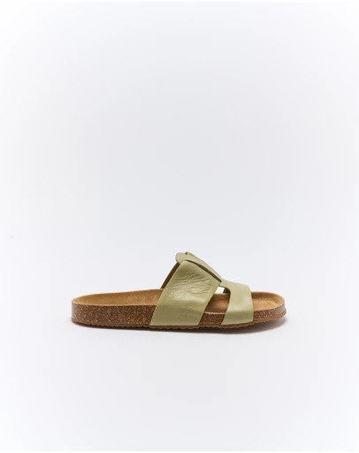 Walnut Melbourne - Bay Leather Slide