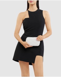 Olga Berg - Claire Faux Pearl Clutch