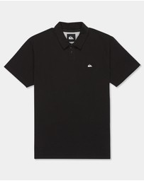 Quiksilver - Mens Mw Pique Polo Short Sleeve Shirt