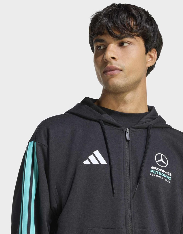 adidas Performance - MERCEDES - AMG PETRONAS FORMULA 1 TEAM DNA FULL ZIP HOODY Mens