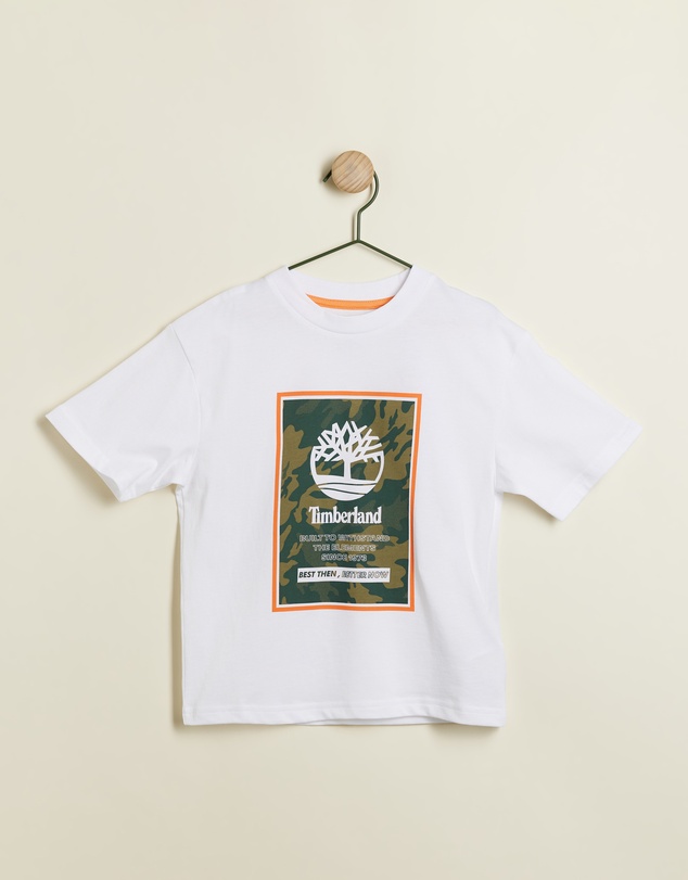 Timberland - Short Sleeves Tee-Shirt - Kids-Teens