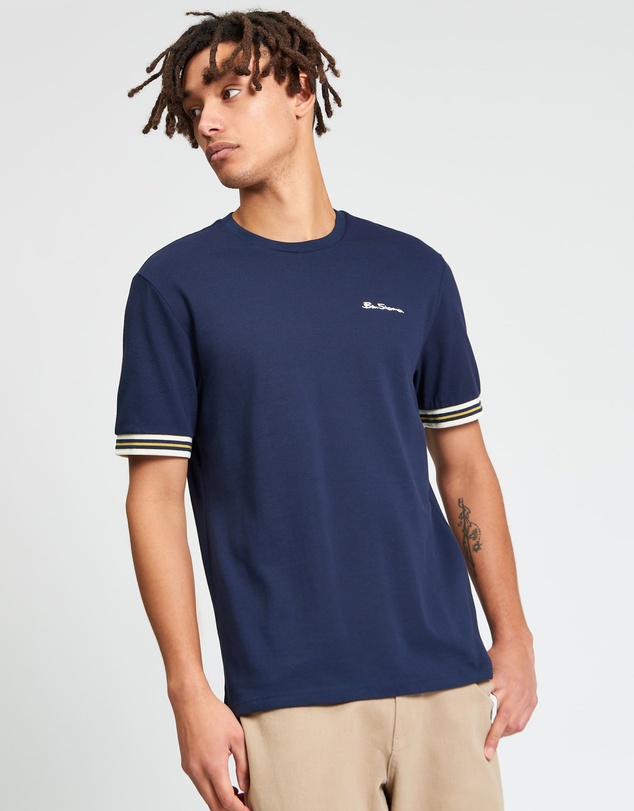 Ben Sherman - Pique Tipped Tee