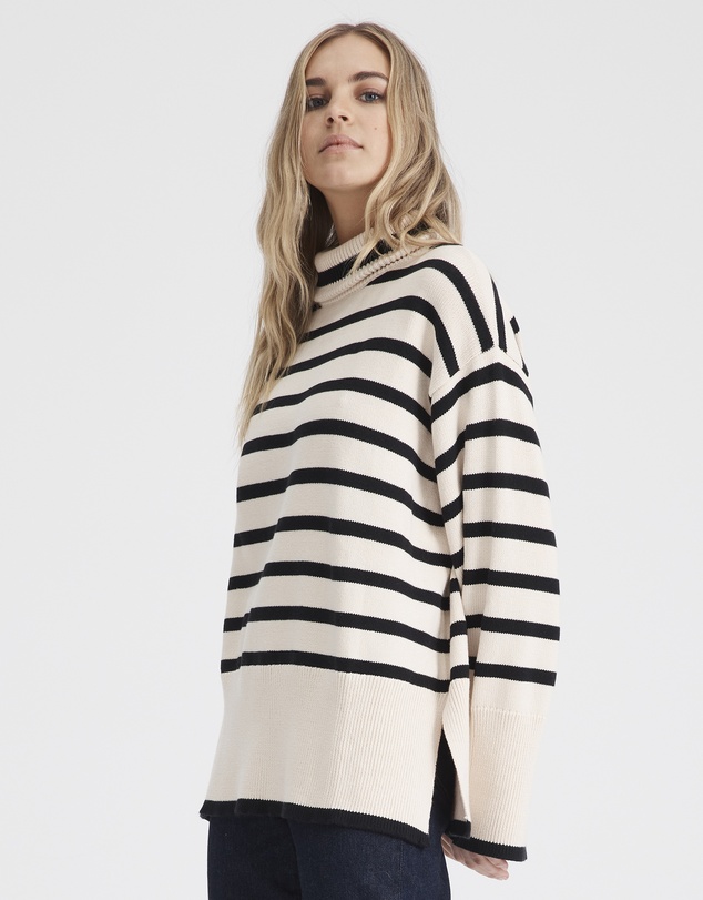 Everly Collective - Hudson Striped Knit