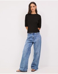 Calli - Hailey Soft Knit Tee