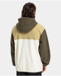 Quiksilver - Mens Ocean View Mix Up Fleece Hoodie