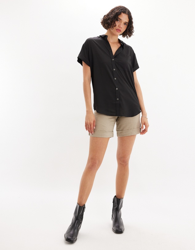 Amelius - Muriel Buttond Short Sleeve Shirt