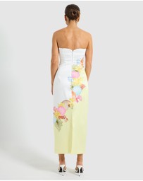 Pasduchas - Cove Strapless Midi Dress