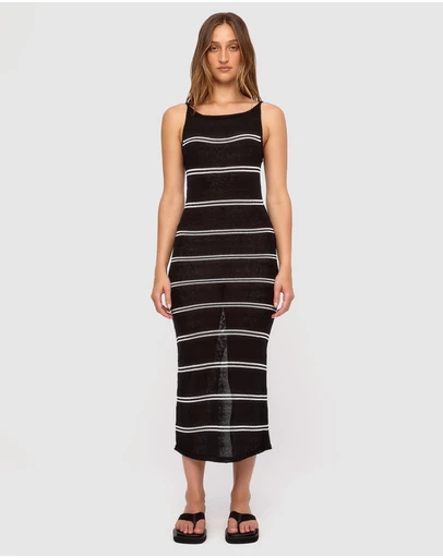 Zulu & Zephyr - Textured Knit Maxi Dress