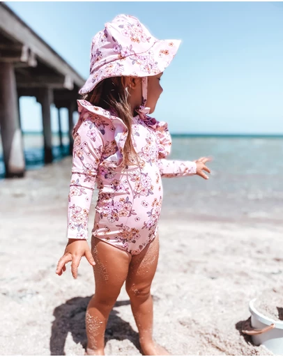 WITH LOVE FOR KIDS - Shimmy Long Sleeve Swimmers - Babies - Kids