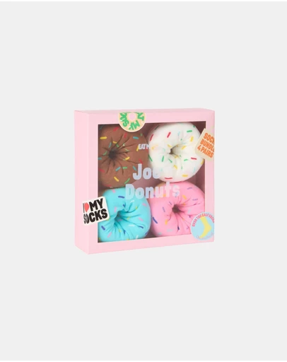 EAT MY SOCKS - Socks Joe's Donuts 4 pairs