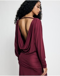 Lover - Carmen Cowl Back Maxi Dress