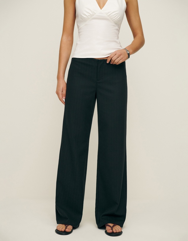 Reformation - Vida Low Rise Pants