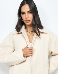 AERE - Boucle Cocoon Coat