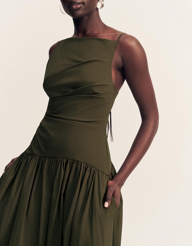 Shona Joy - Campbell Square Neck Maxi Dress