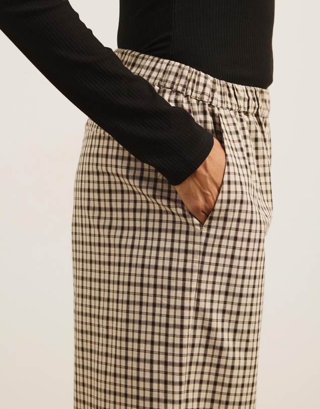 Atmos&Here - Annika Elasticated Check Pants